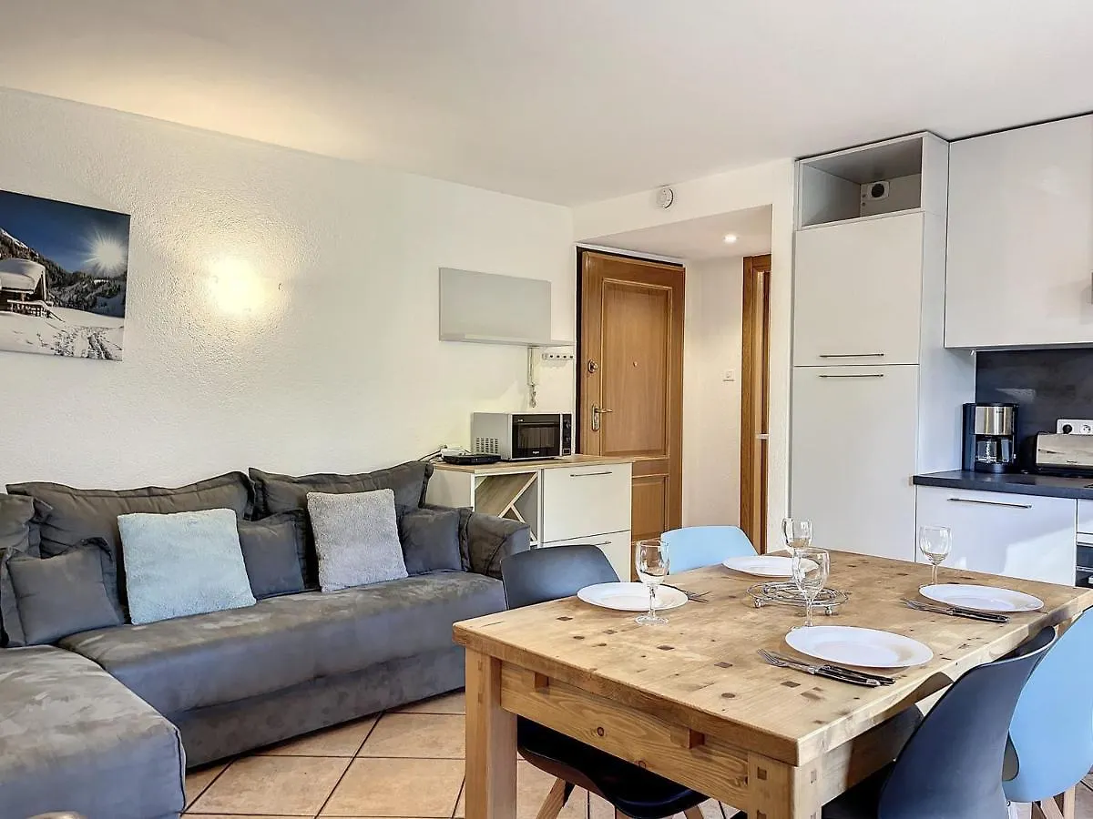Chamonix: Appartement 3 Pieces, 6 Pers, Balcon, Garage, Wifi - Fr-1-507-74 0*, Chamonix Frankrike
